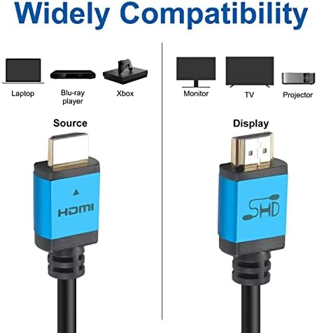 Theoretical relay Confession SHD HDMI 30FEET De Viteză HDMI 2.0V 18 Gbps 1080p Ethernet CL3 Conectori  Categorie Cabluri Hdmi. Www.newcastlemanwithvan.co.uk